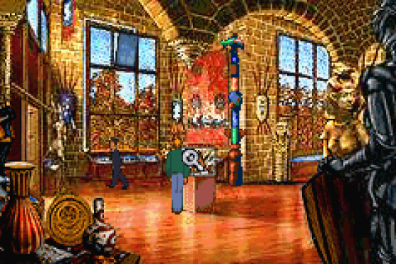 Broken Sword: The Shadow Of The Templars Screenshot 18 (Game Boy Advance)