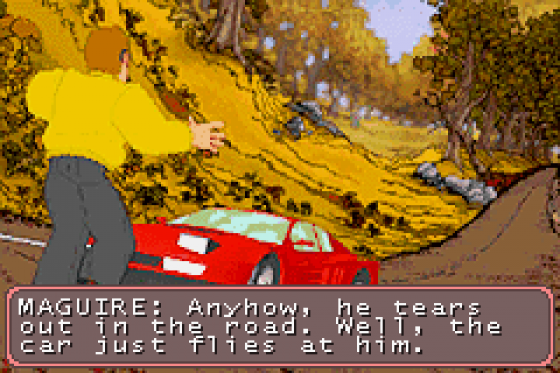 Broken Sword: The Shadow Of The Templars Screenshot 21 (Game Boy Advance)