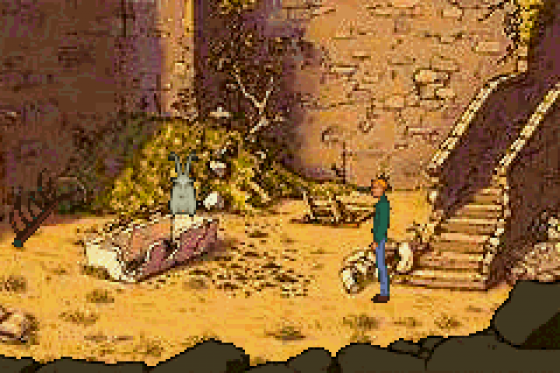 Broken Sword: The Shadow Of The Templars Screenshot 24 (Game Boy Advance)