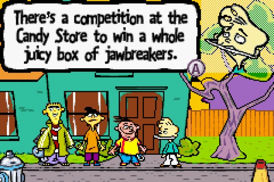 Ed, Edd n Eddy: Jawbreakers! Screenshot 5 (Game Boy Advance)