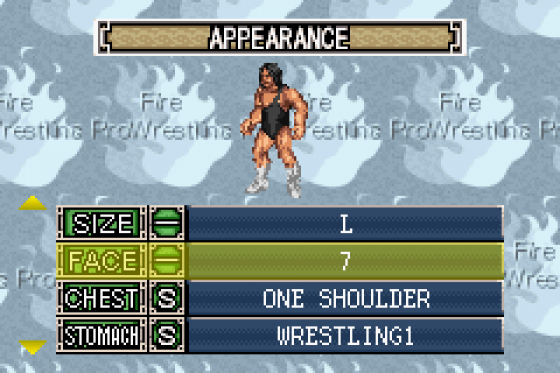 Fire Pro Wrestling 2 Screenshot 9 (Game Boy Advance)