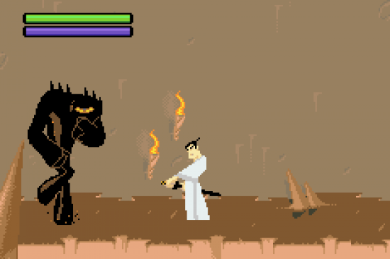 Samurai Jack: The Amulet of Time Screenshot 6 (Game Boy Advance)