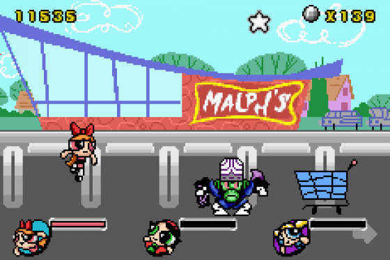 The Powerpuff Girls: Mojo Jojo A Go-Go Screenshot 6 (Game Boy Advance)