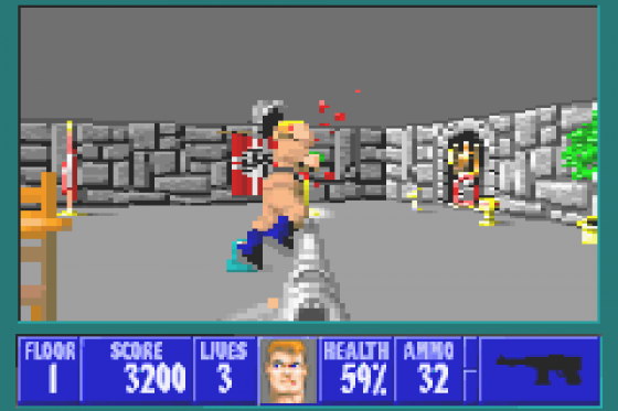 Wolfenstein 3D Screenshot 5 (Game Boy Advance)