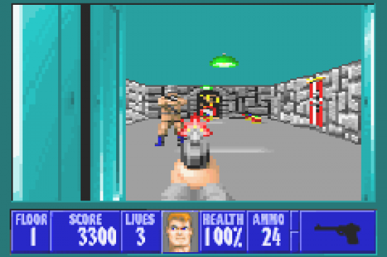 Wolfenstein 3D Screenshot 13 (Game Boy Advance)