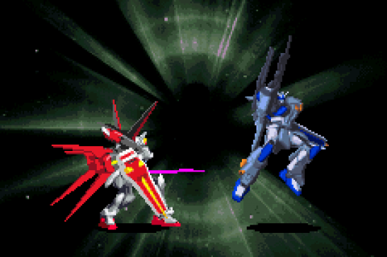 Mobile Suit Z Gundam Seed: Battle Assault Screenshot 5 (Game Boy Advance)