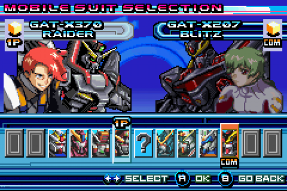 Mobile Suit Z Gundam Seed: Battle Assault Screenshot 10 (Game Boy Advance)