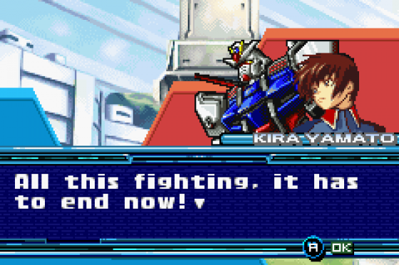 Mobile Suit Z Gundam Seed: Battle Assault Screenshot 14 (Game Boy Advance)