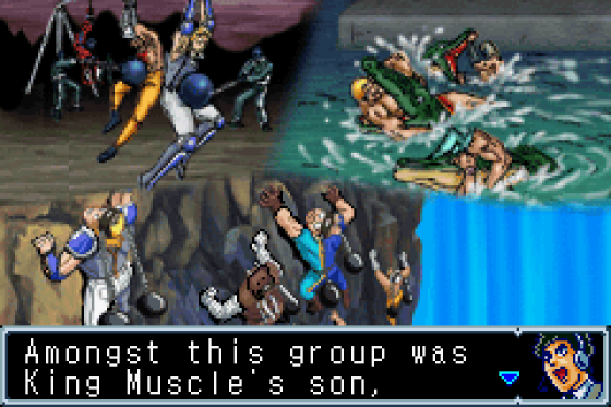 Ultimate Muscle: The Kinnikuman Legacy - The Path of the Superhero Screenshot 10 (Game Boy Advance)