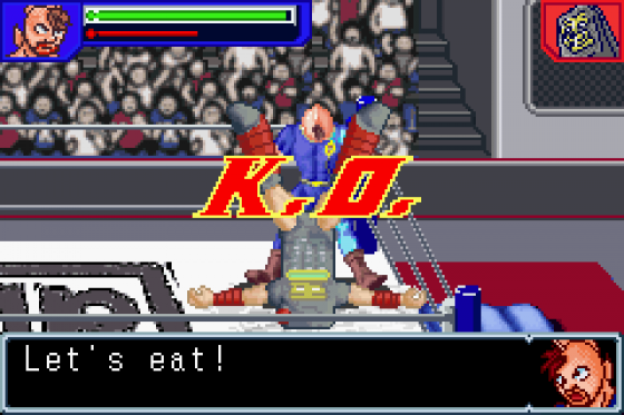 Ultimate Muscle: The Kinnikuman Legacy - The Path of the Superhero Screenshot 20 (Game Boy Advance)