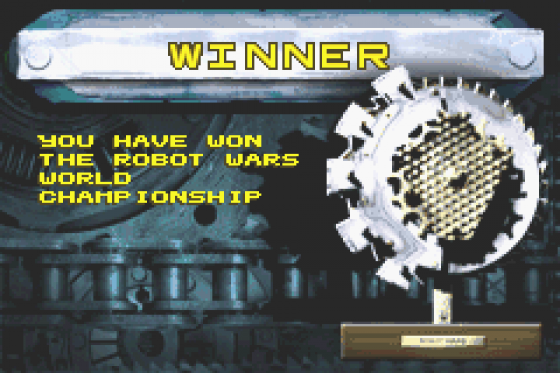 Robot Wars: Advanced Destruction Screenshot 14 (Game Boy Advance)