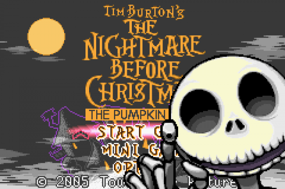 The Nightmare Before Christmas: The Pumpkin King Screenshot 21 (Game Boy Advance)