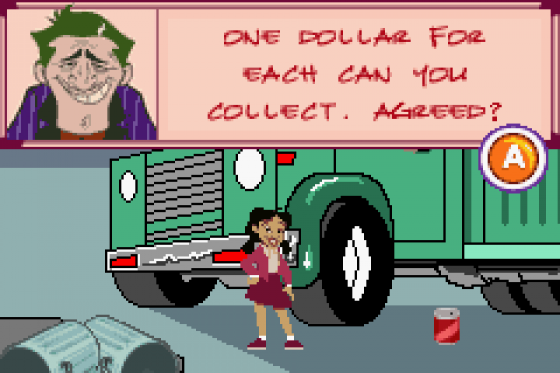 The Proud Family Screenshot 7 (Game Boy Advance)