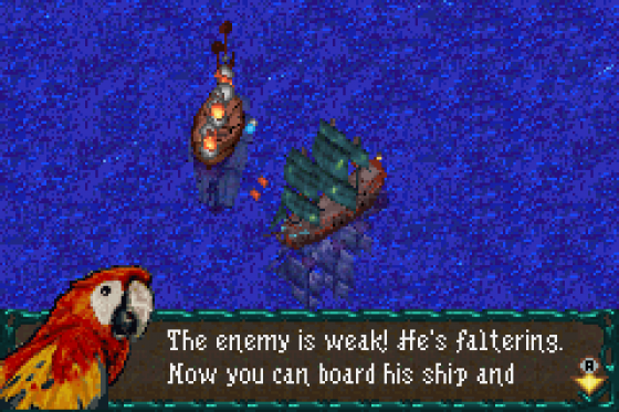 Pirates Of The Caribbean: Dead Man's Chest Screenshot 7 (Game Boy Advance)