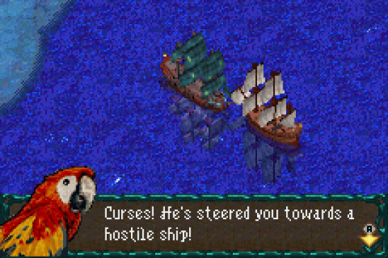 Pirates Of The Caribbean: Dead Man's Chest Screenshot 8 (Game Boy Advance)