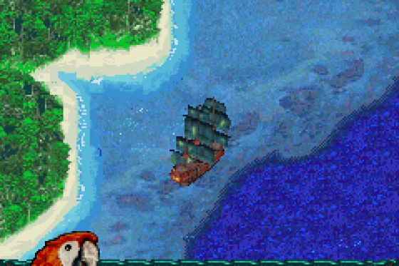 Pirates Of The Caribbean: Dead Man's Chest Screenshot 9 (Game Boy Advance)