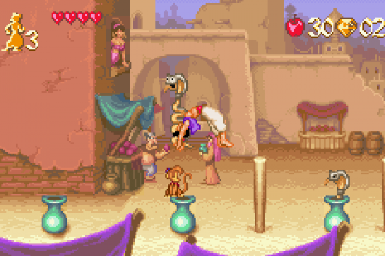 Disney's Aladdin Screenshot 5 (Game Boy Advance)