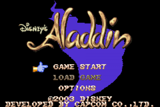 Disney's Aladdin Screenshot 8 (Game Boy Advance)