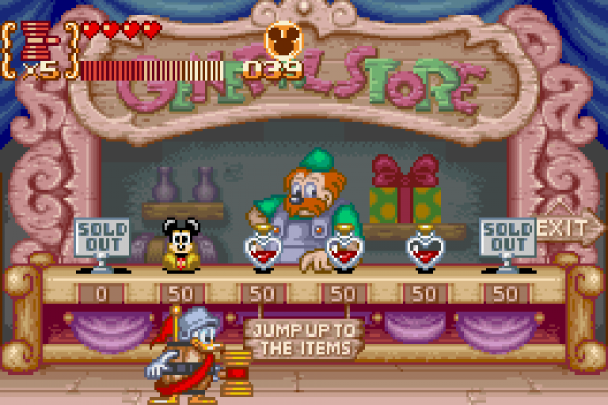 Magical Quest 3 Starring Mickey & Donald Screenshot 25 (Game Boy Advance)