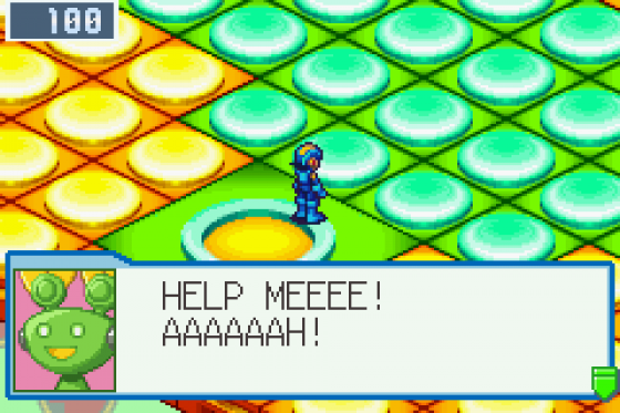 Mega Man Battle Network 4: Blue Moon Screenshot 6 (Game Boy Advance)