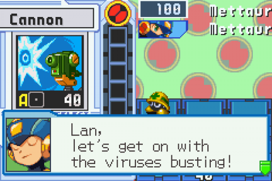 Mega Man Battle Network 4: Red Sun Screenshot 22 (Game Boy Advance)