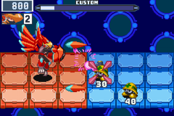 Mega Man Battle Network 6: Cybeast Falzar Screenshot 12 (Game Boy Advance)