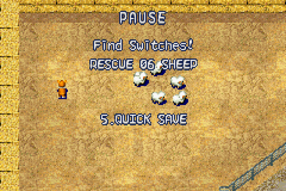 Sheep Screenshot 9 (Game Boy Advance)