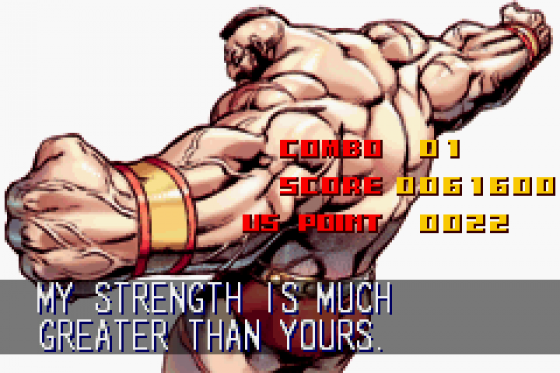 Super Street Fighter II: Turbo Revival Screenshot 16 (Game Boy Advance)