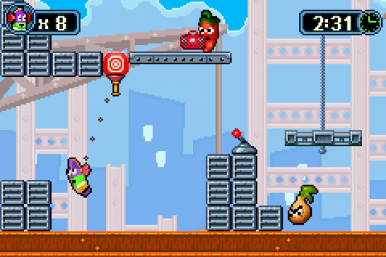 VeggieTales: LarryBoy and the Bad Apple Screenshot 7 (Game Boy Advance)