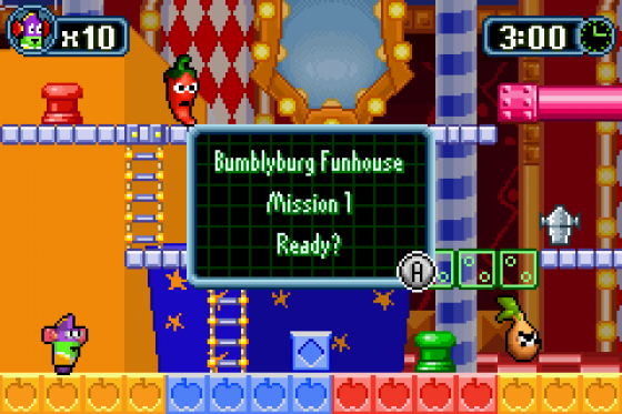 VeggieTales: LarryBoy and the Bad Apple Screenshot 14 (Game Boy Advance)