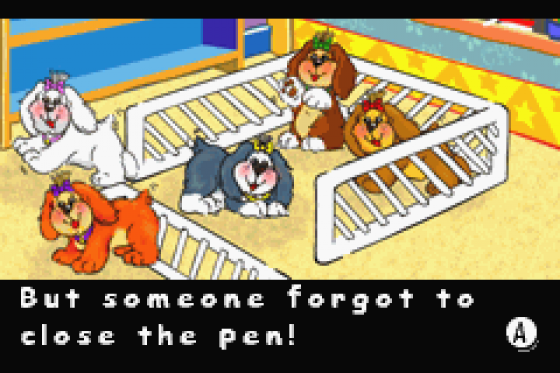 Cabbage Patch Kids: The Patch Puppy Rescue Screenshot 11 (Game Boy Advance)