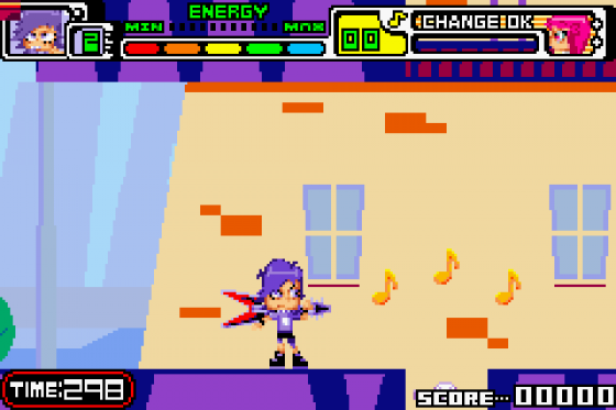 Hi Hi Puffy AmiYumi: Kaznapped! Screenshot 8 (Game Boy Advance)