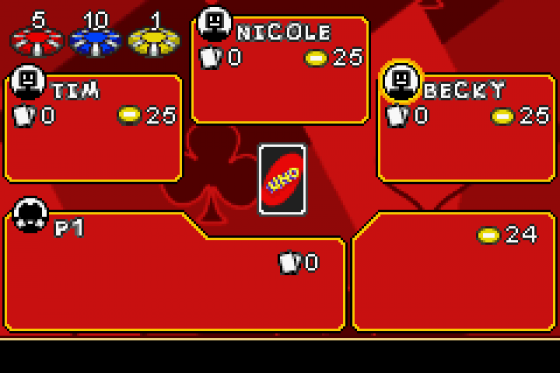 Uno 52 Screenshot 6 (Game Boy Advance)