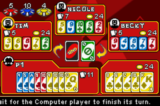 Uno 52 Screenshot 8 (Game Boy Advance)