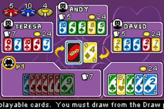 Uno 52 Screenshot 13 (Game Boy Advance)