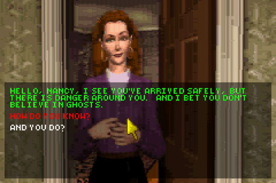 Nancy Drew: Message In A Haunted Mansion Screenshot 11 (Game Boy Advance)