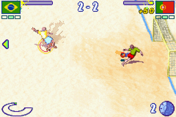 Ultimate Beach Soccer Screenshot 7 (Game Boy Advance)