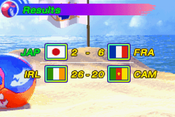 Ultimate Beach Soccer Screenshot 12 (Game Boy Advance)