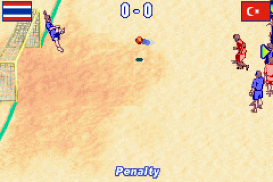 Ultimate Beach Soccer Screenshot 20 (Game Boy Advance)