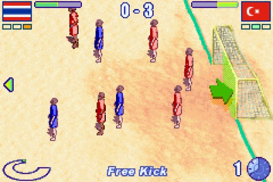 Ultimate Beach Soccer Screenshot 21 (Game Boy Advance)