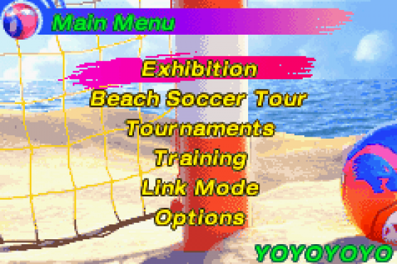 Ultimate Beach Soccer Screenshot 29 (Game Boy Advance)