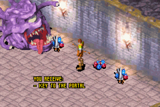 Baldar's Gate: Dark Alliance Screenshot 23 (Game Boy Advance)