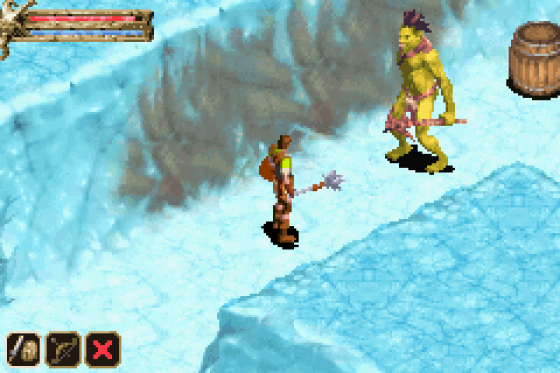 Baldar's Gate: Dark Alliance Screenshot 30 (Game Boy Advance)