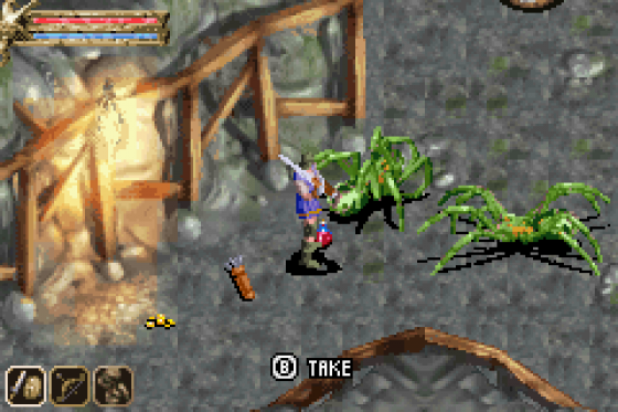 Baldar's Gate: Dark Alliance Screenshot 37 (Game Boy Advance)