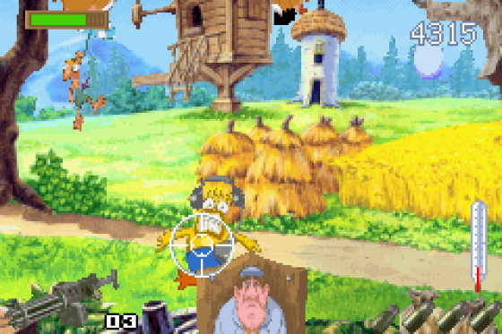 Chicken Shoot Screenshot 6 (Game Boy Advance)