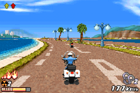 Road Rash: Jailbreak Screenshot 16 (Game Boy Advance)