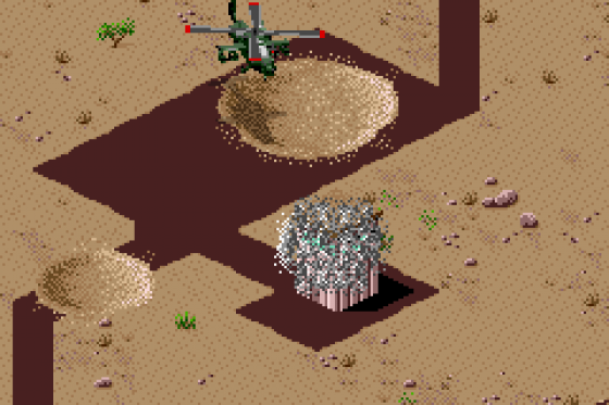 Desert Strike: Advance Screenshot 15 (Game Boy Advance)