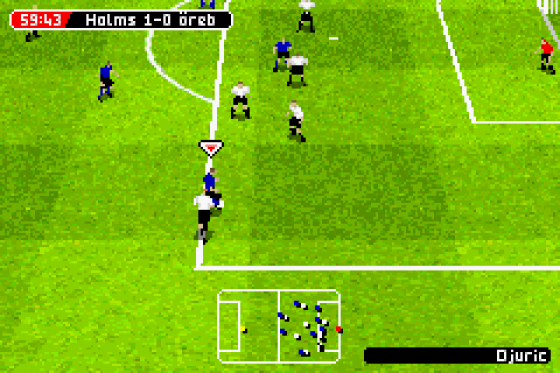 FIFA Soccer 2005 Screenshot 5 (Game Boy Advance)