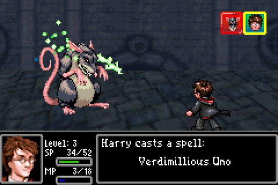 Harry Potter And The Prisoner Of Azkaban Screenshot 5 (Game Boy Advance)