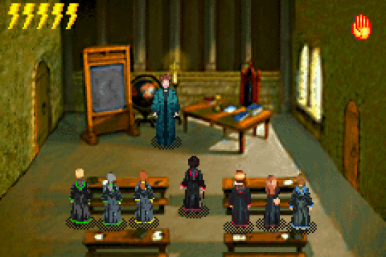 Harry Potter And The Sorcerer's Stone Screenshot 9 (Game Boy Advance)